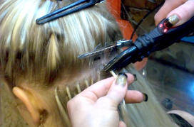 Обучение наращиванию волос
